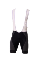 Bib Shorts Black Grey (background removed)