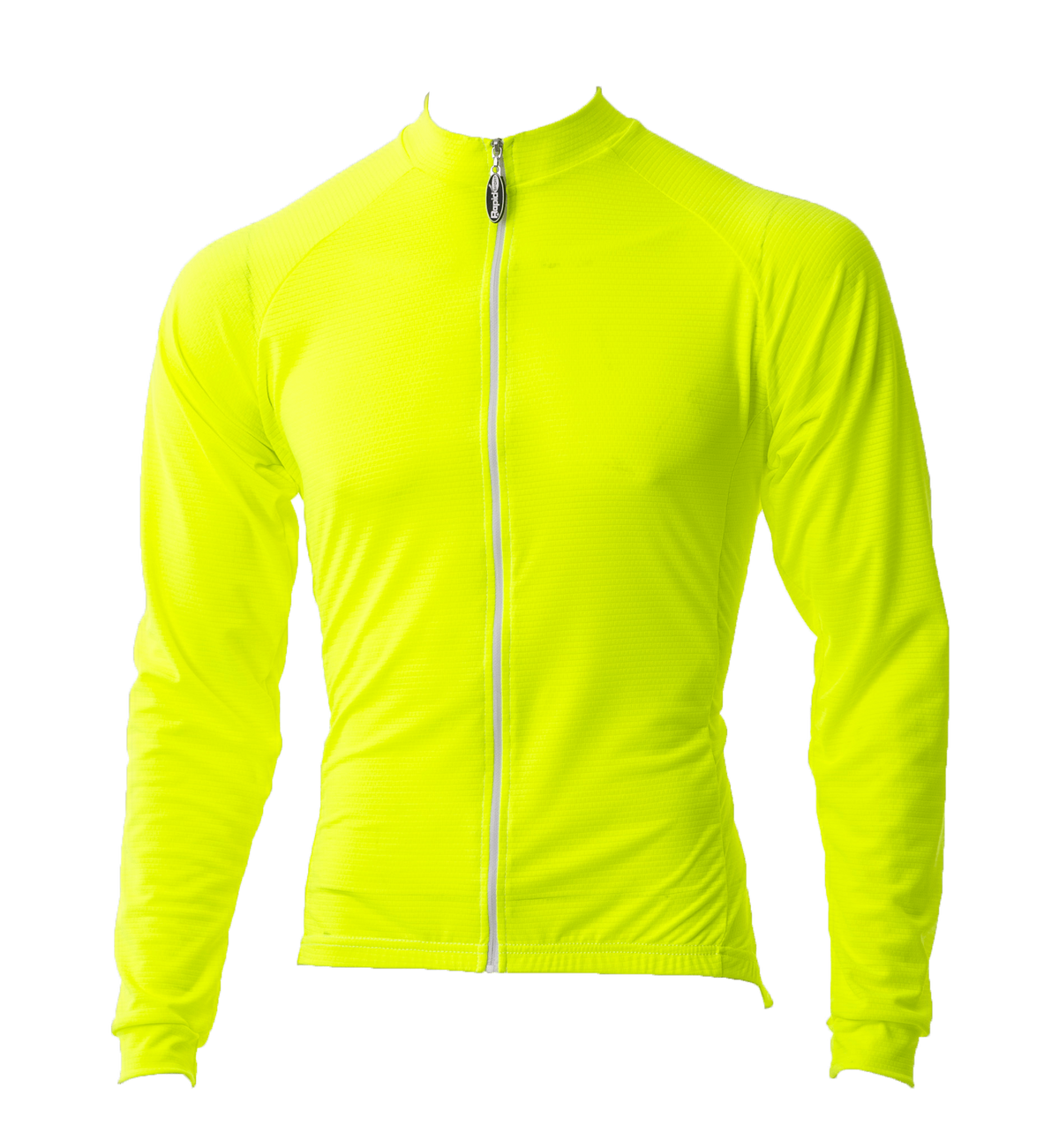 Cycle Shirt Long Sleeve Lumo Yellow (background removed)
