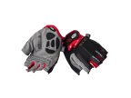 Cycling Gloves Fingerless Red (background removed)