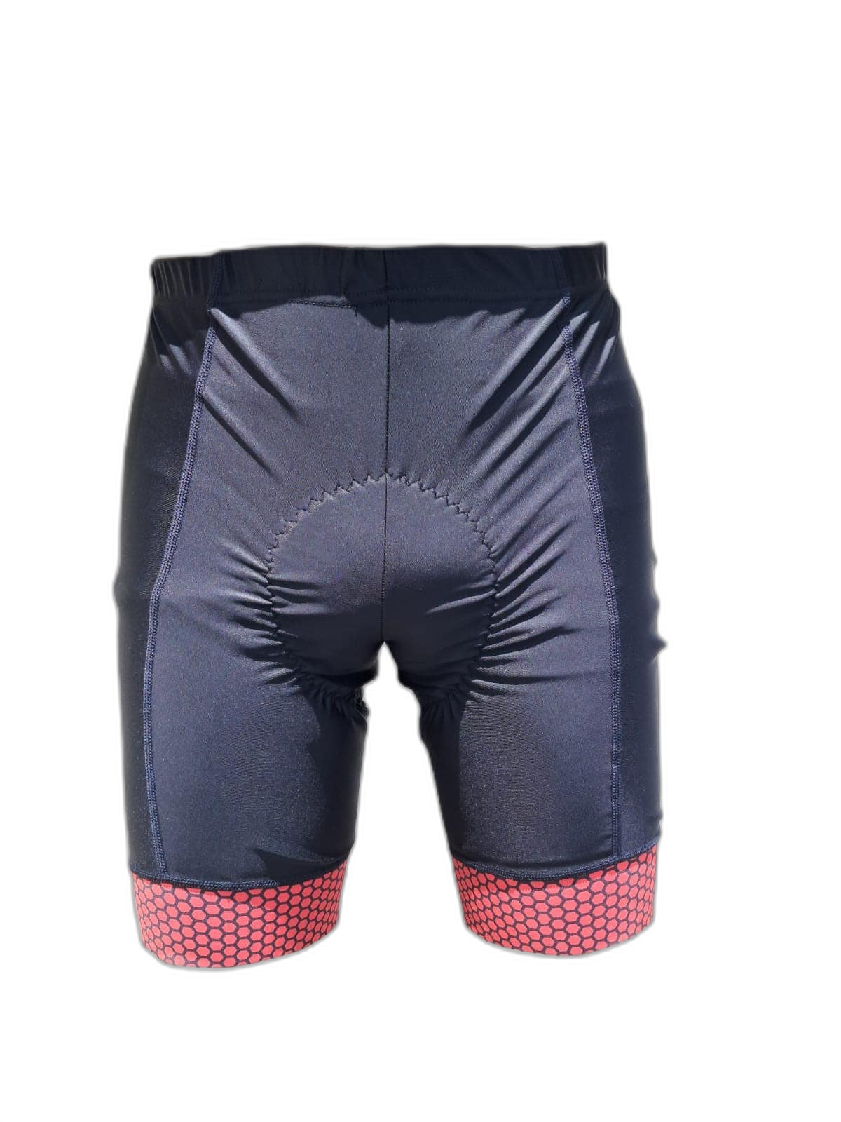 Cycling Shorts Men Red Honeycomb (background removed)