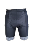 Cycling Shorts Men White Honeycomb (background removed)