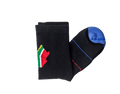 Cycling Socks South Africa Flag Black (background removed)