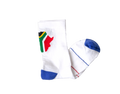 Cycling Socks South Africa Flag White (background removed)