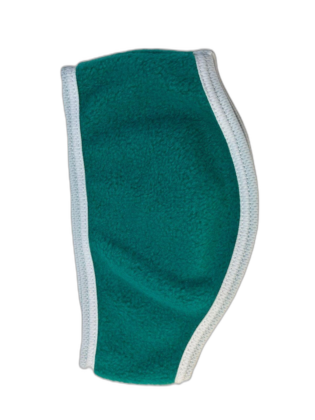 Ear Warmer Evergreen White Trim Rotated (background removed)