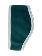 Ear Warmer Forest Green White Trim Rotated (background removed)