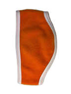 Ear Warmer Orange White Trim Rotated (background removed)