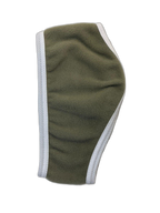 Ear Warmer Pine Green White Trim (background removed)