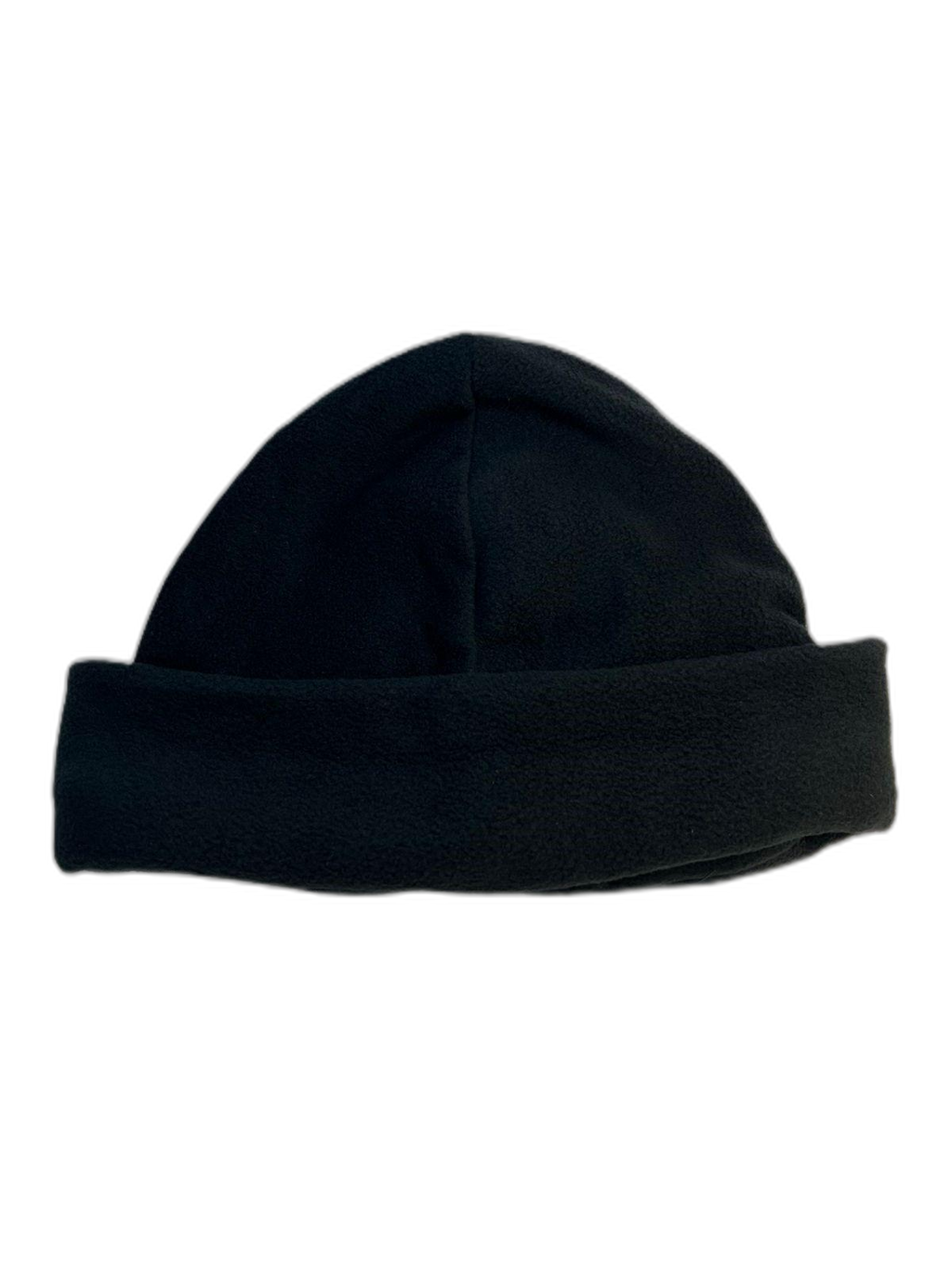 Fleece Beanie Black (background removed)