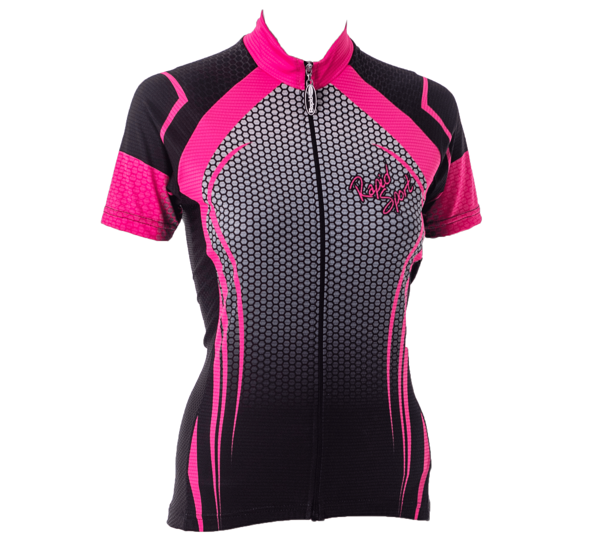 Honeycomb Cycle Shirt Pink (background removed)