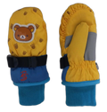 Kids Ski Mitts Blue (background removed)