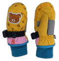 Kids Ski Mitts Pink (background removed)