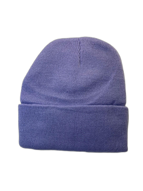 Knitted Beanie Purple (background removed)