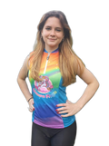 Ladies Cycling Vest Unicorn (background removed)