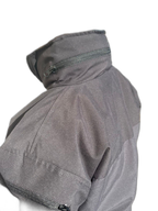 Ladies Ski Jacket Black Zipped Hood (background removed)