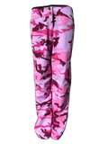 Ladies Ski Pants Pink Camo Front (background removed)