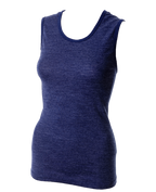 Ladies Thermal Undervest Blue (background removed)