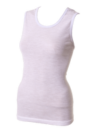 Ladies Thermal Undervest White (background removed)