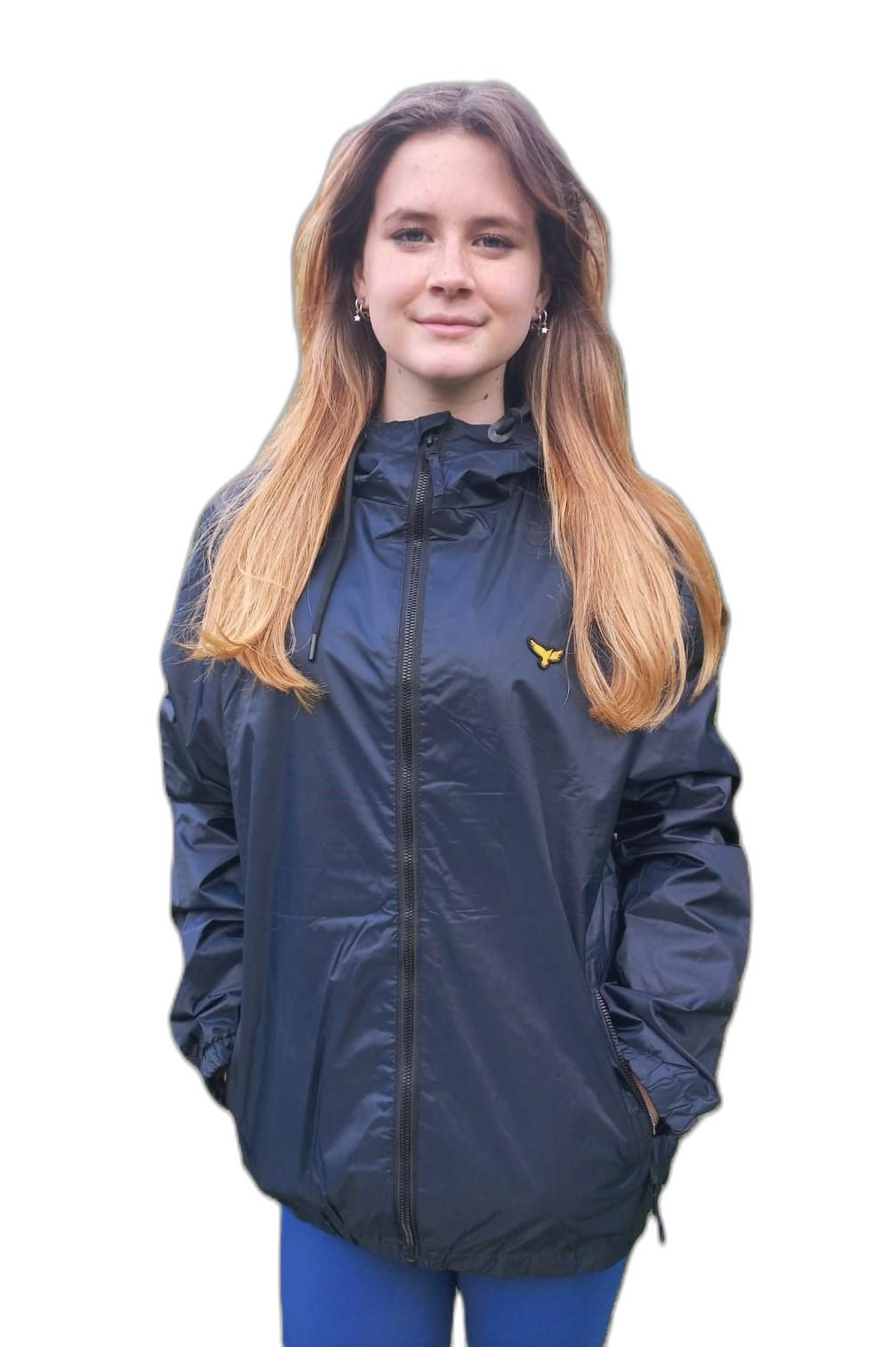 Light Weight Rain Jacket Navy (background removed)