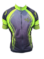 Mens Cycling Jersey Lumo Honeycomb Front (background removed)