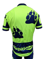 Mens Cycling Jersey Rapid Sport Polar Back (background removed)