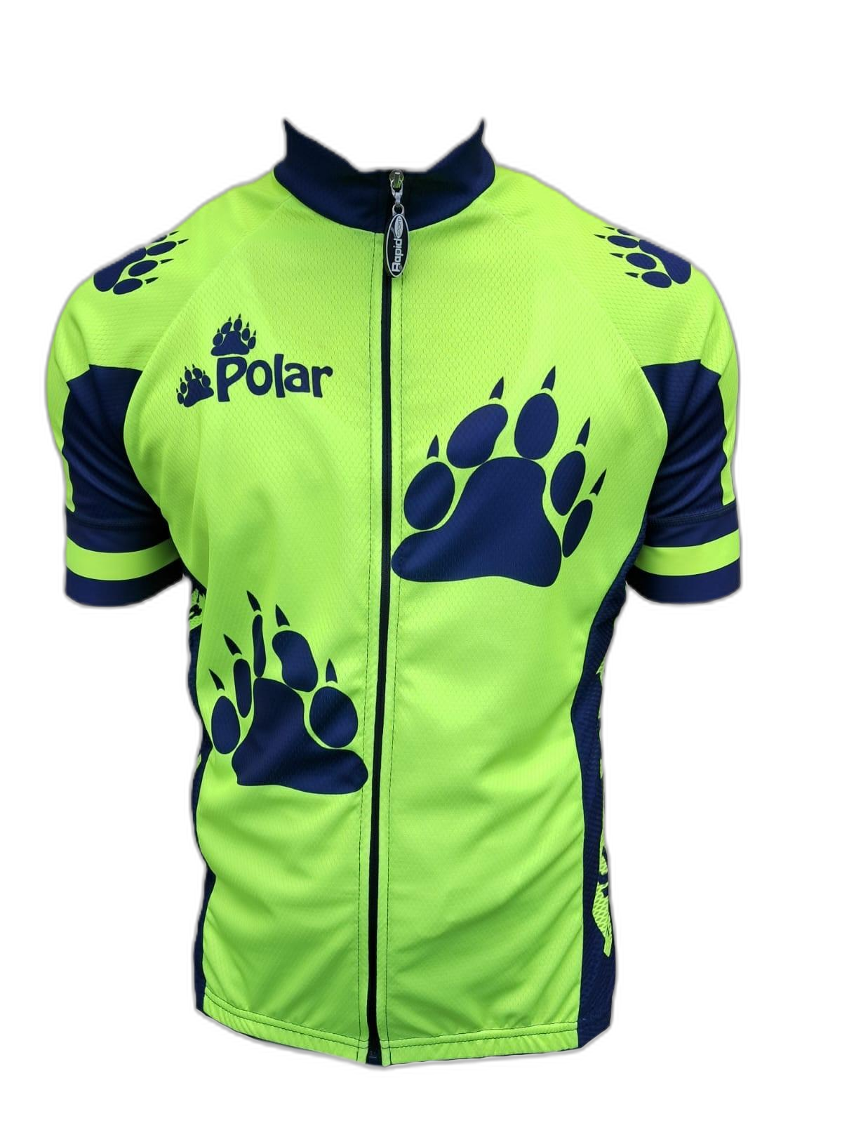 Mens Cycling Jersey Rapid Sport Polar Front (background removed)
