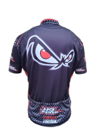Mens Cycling Shirt No Fear Back (background removed)