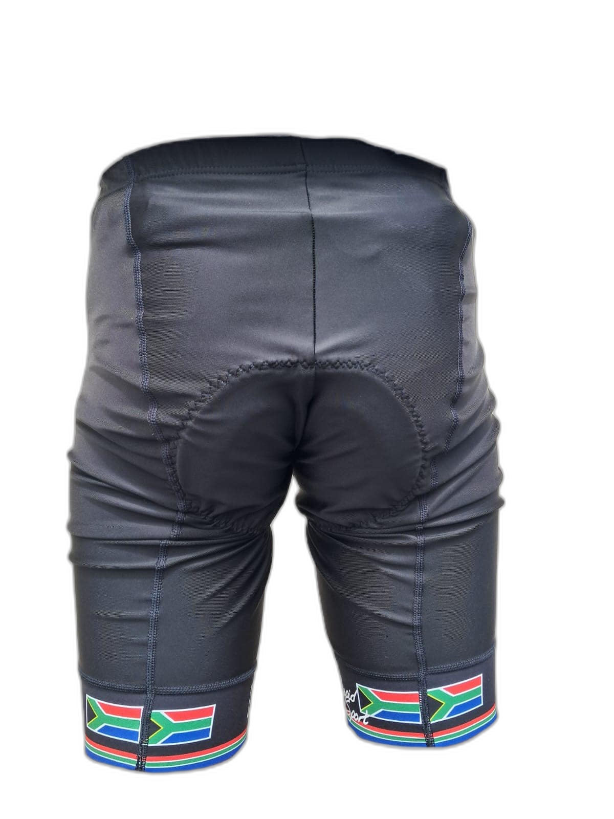 Mens Cycling Shorts Sa Flag Back (background removed)