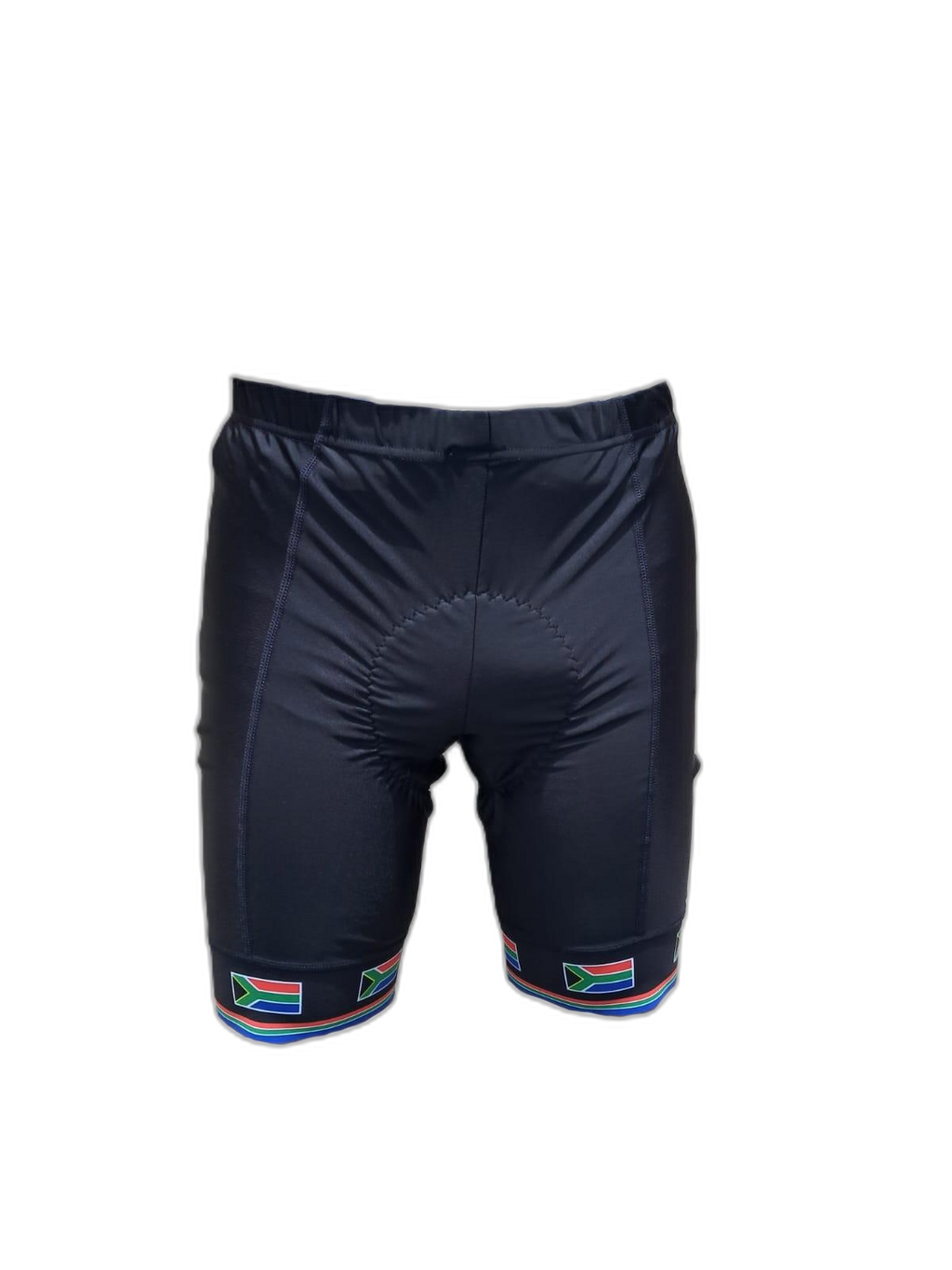 Mens Cycling Shorts Sa Flag Front (background removed)