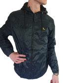 Mens Light Weight Rain Jacket Black (background removed)