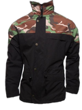 Mens Ski Jacket Black Camo (background removed)
