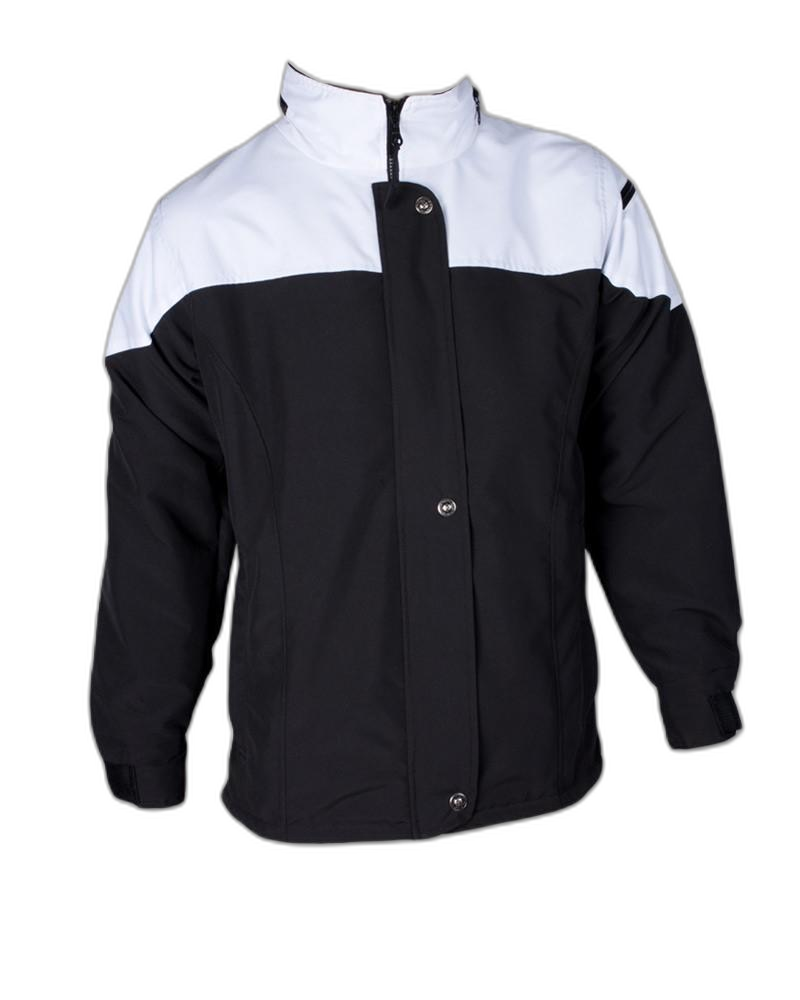 Mens Ski Jacket Black White (background removed)