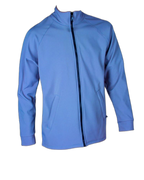 Mens Soft Shell Jacket Blue (background removed)