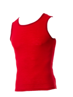 Mens Thermal Undervest Red (background removed)