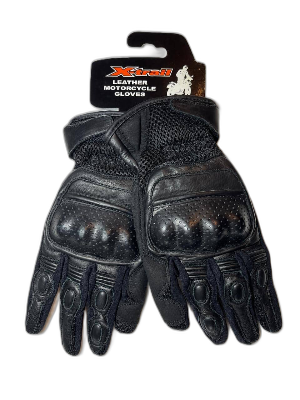 Motorcycle Knuckle Protection Gloves Pair (background removed)