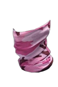 Neck Gaiter Pink Camo Print (background removed)