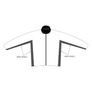 Cycling rain jacket template