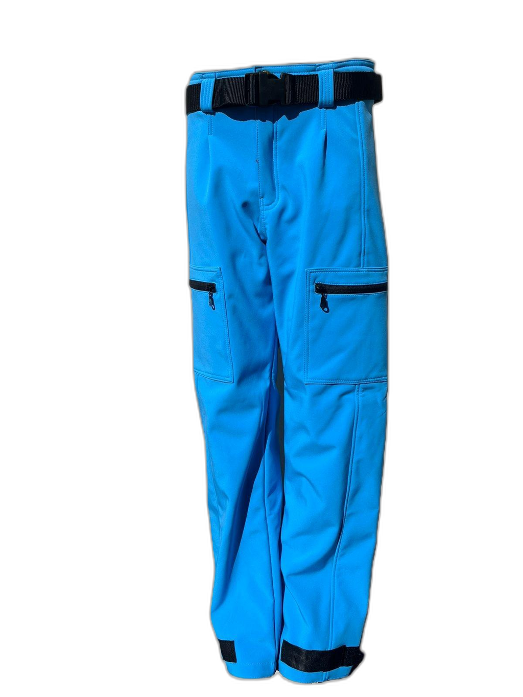 Ski Pants Powder Blue Front (background removed)