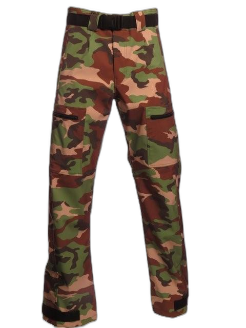 Snow Ski Nowboard Pants Mens Military Camo (background removed)