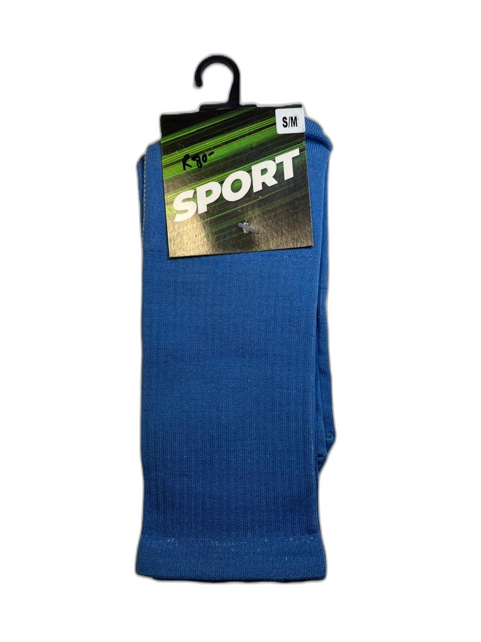 Sports Socks Blue (background removed)