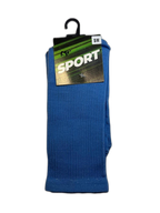 Sports Socks Blue (background removed)