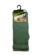 Sports Socks Olive (background removed)