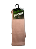 Sports Socks Peach (background removed)