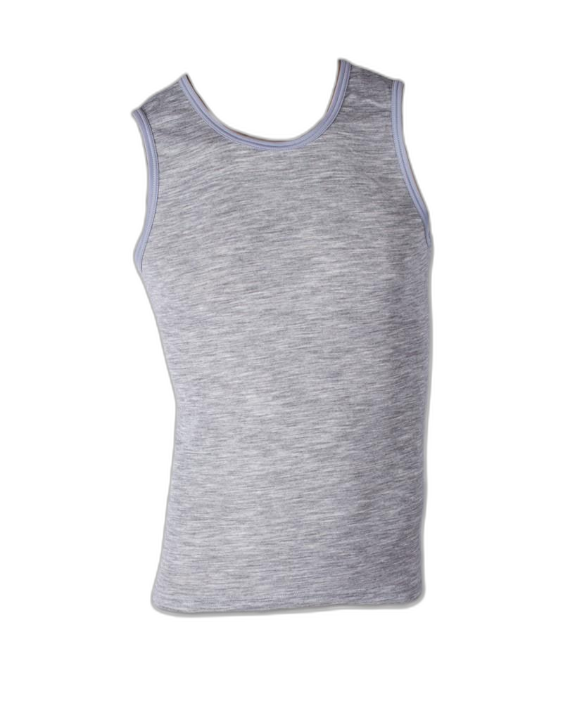 Thermal Vest Mens Grey (background removed)