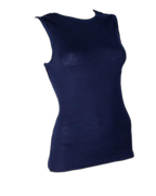 Thermal Vest Women Navy (background removed)