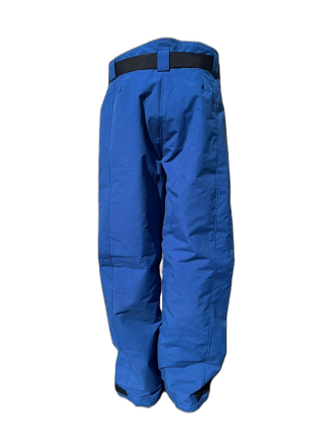 Womens Ski Pants Blue Back (background removed)