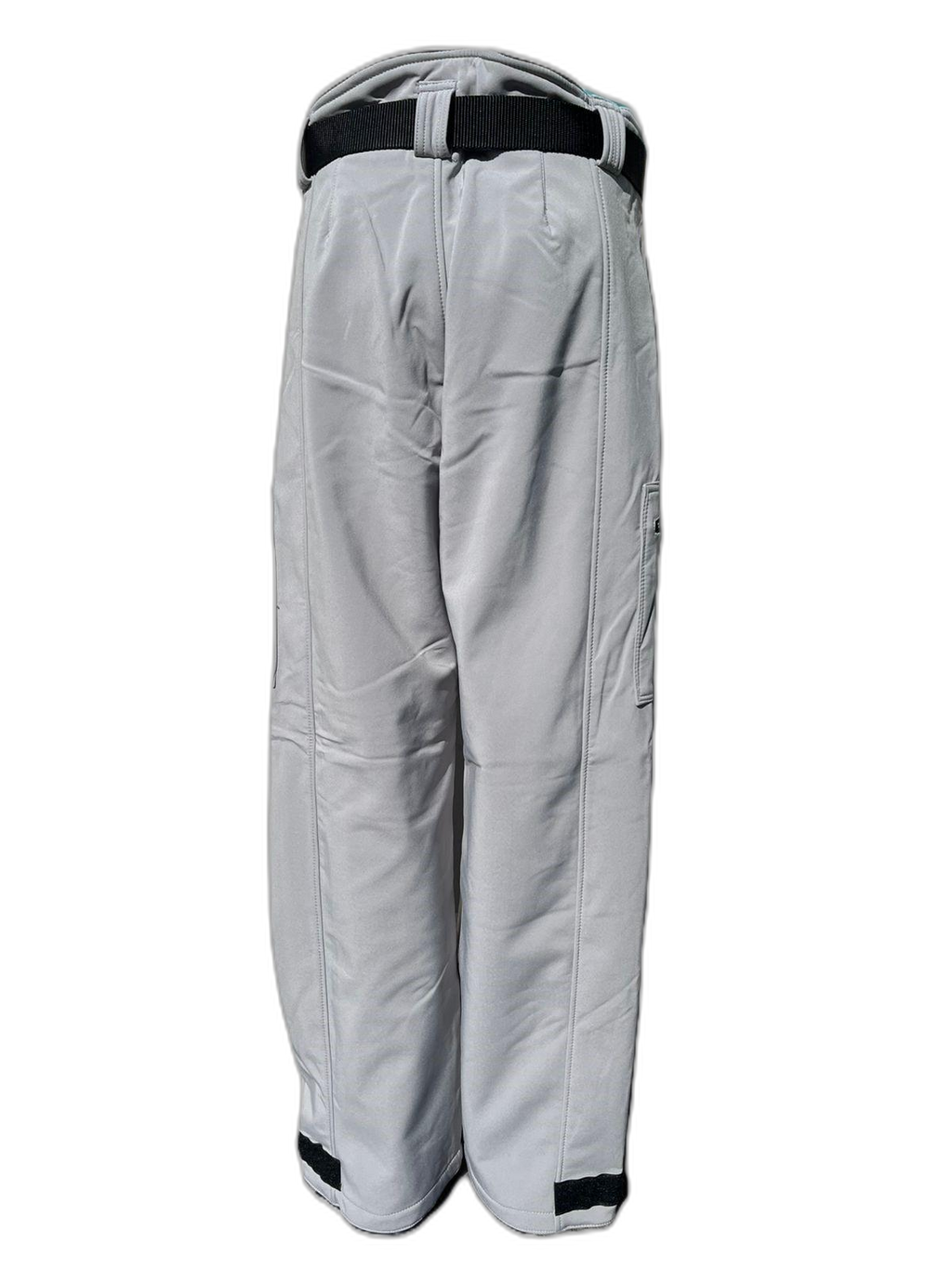 Womens Ski Pants Gray Back (background removed)