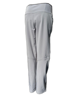 Womens Ski Pants Grey Softshell Back (background removed)
